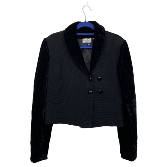 Valentino Boutique Vintage Velvet Jacket - Picture 1 of 8